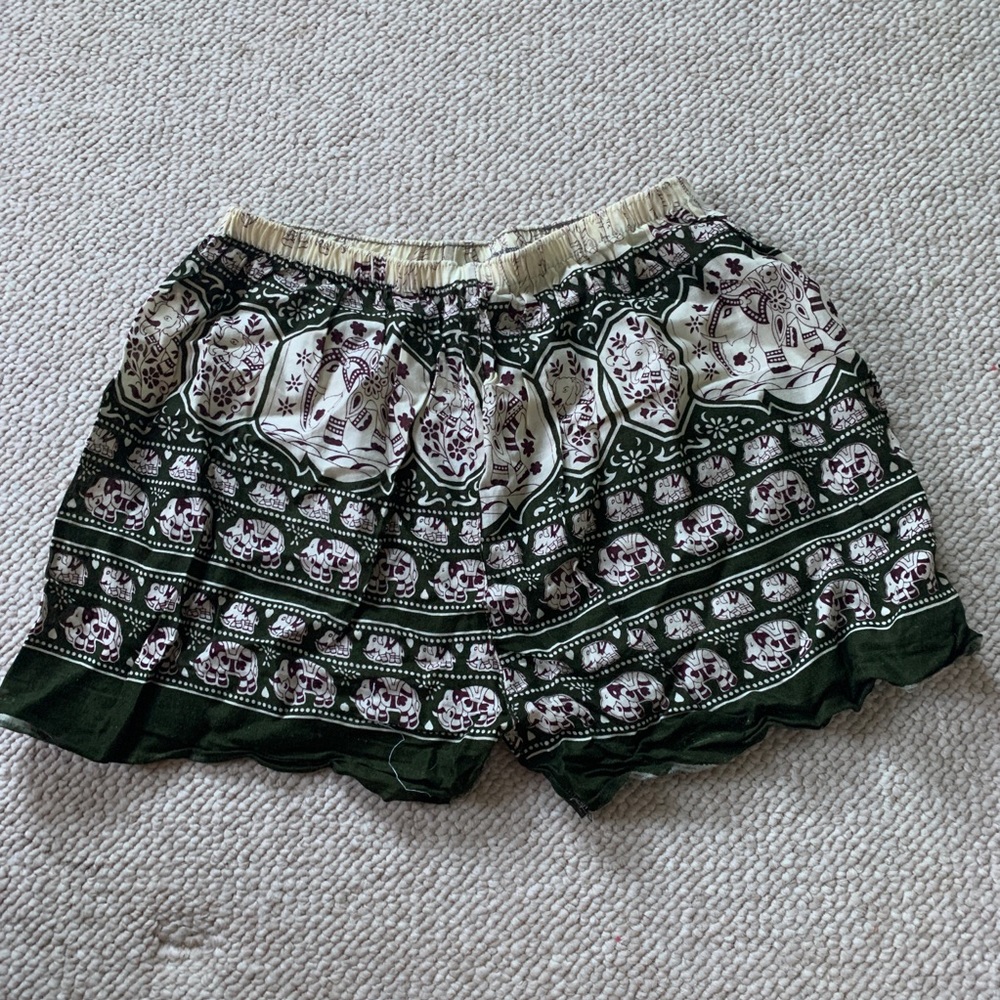 Flowy elephant shorts